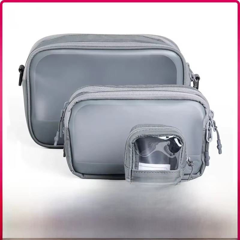Ulanzi BP15 SeeClear Tech Pouch Kamera und Smartphone Tasche in Grau für Mini-Stativ und Selfie-Licht - Bild 1