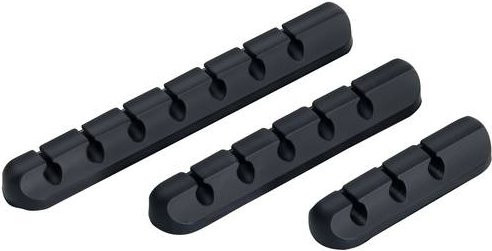 3M Kabelhalter selbstklebend Schwarz 3er Pack mit maximalem Bündeldurchmesser von 6mm - Bild 1