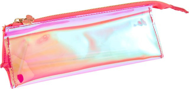 Rico Design Paper Poetry Etui in Neonpink und Transparent mit Reißverschluss - Bild 1