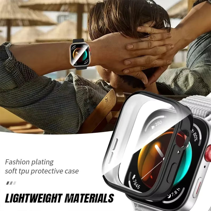 Jansin Displayschutzfolie für Huawei Watch Fit 5 Pro, TPU, transparent - Bild 3