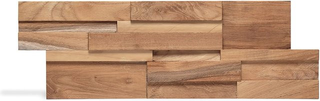 Rebel of Styles Holzverblender UltraWood Ferrano in Braun mit Holzoptik, Breite: 49,5 cm, Höhe: 18 cm - Bild 1