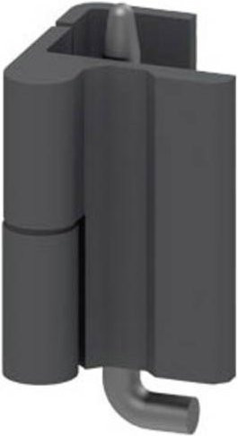 Siemens Scharniersatz 8MF1000-2VT grau galvanisiert B: 40 mm, H: 50 mm - Bild 1