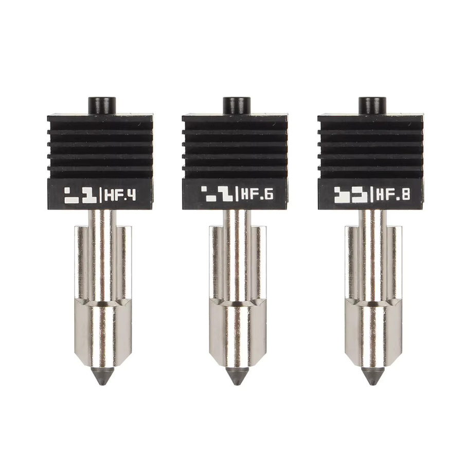 P2S High-Flow Hotend Heißdüse für Bambu Lab A1, abnehmbare gehärtete Stahldüse für Schnellwechsel, kompatibel mit H2s und H2d, Durchmesser 0,4mm 0,6mm 0,8mm - Bild 5