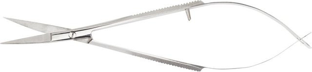 VBS Pinzettenschere Gebogen in Schwarz aus Metall - Bild 1