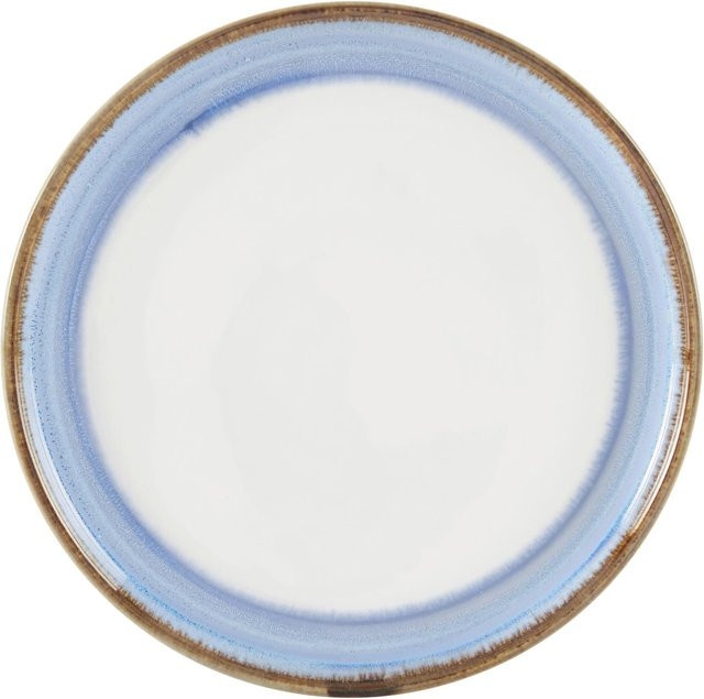 Mömax Dessertteller Saturn in Blau aus Porzellan - Bild 1