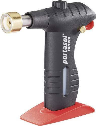 Portasol HP 820 Gasbrenner aus Edelstahl in Schwarz mit bis zu 1350 Grad Celsius - Bild 1