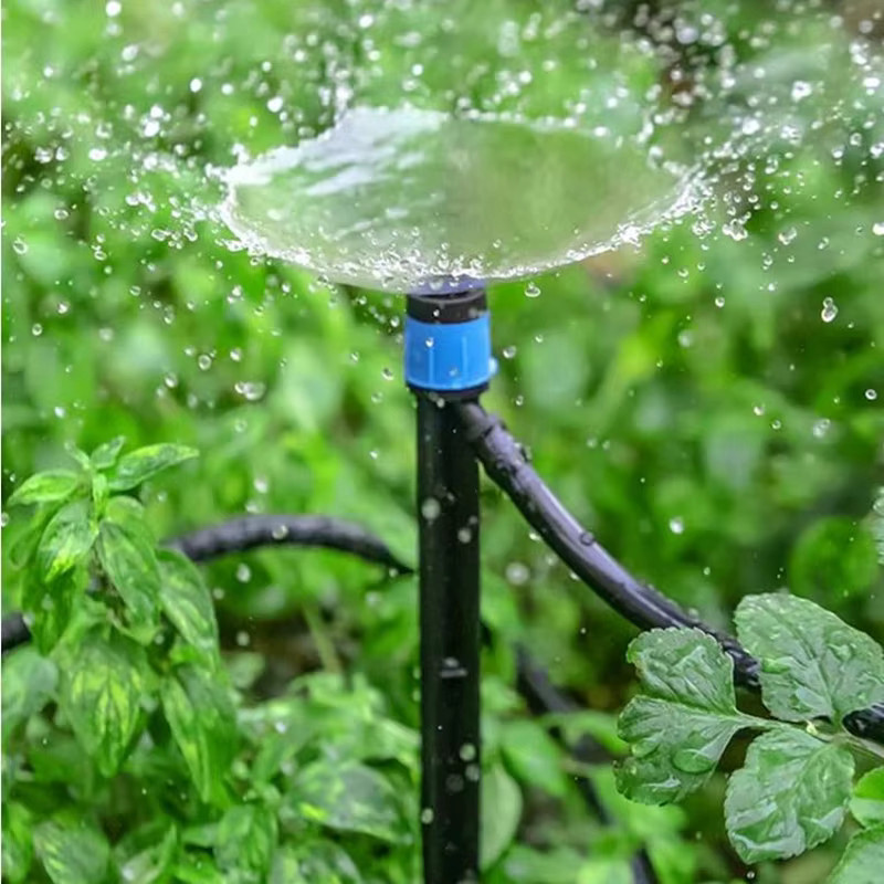 Garten Sprinkler-Bewässerungsset mit verstellbarem Mikrosprüher und Tropf-Emitter, 1/4 Zoll Schnellanschlussdüse, 18 cm - Bild 5