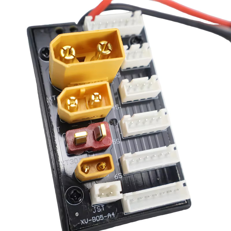 Skyrc Multi XT30 XT60 XT90 JST T Parallel Lade Board für 2-6S Ladegeräte wie B6 B6AC ISDT Q6 Lite und HOTA D6 Pro DIY Toolkit in Multicolour - Bild 3