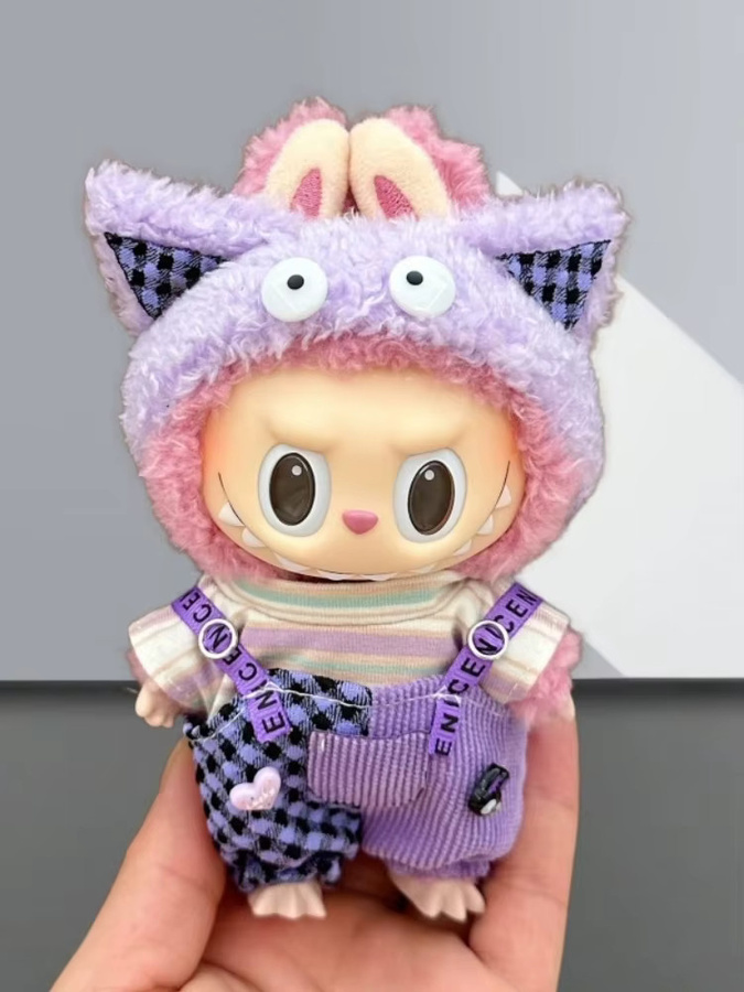 Keeppley Labubu Puppenkleidung, Puppen-Overalls, Kurzer Rock, Zubehör - Bild 2