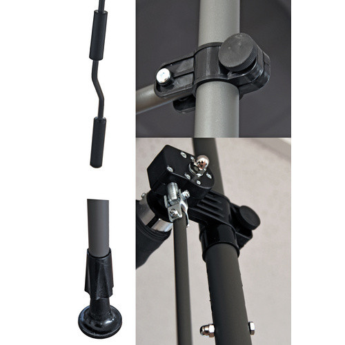 Garden Pleasure Klemmmarkise Anthrazit B: 300 cm, H: 200 cm - Bild 3