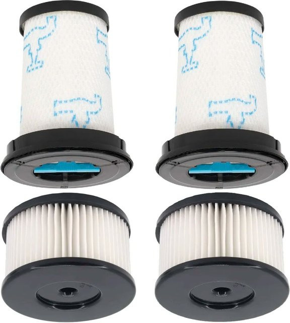 BPfire Reinigbare Motorfilter vorne und hinten für Staubsauger Air 760, RH9571, RH9572, RH9574, RH9590, ZR009003, ZR009004 in Weiß - Bild 1