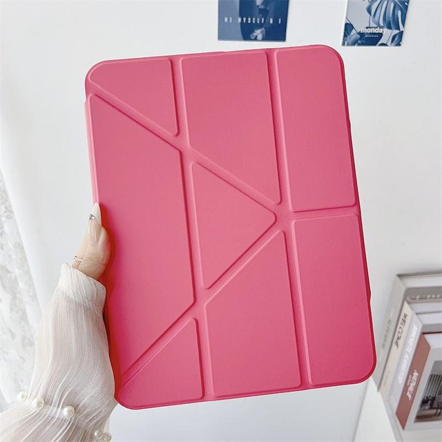 Samsung Galaxy Tab Hülle mit Stifthalter in Pink für S11 S10 Lite S9 FE S8 S7 A9 A11 Plus und weitere Modelle - Bild 1