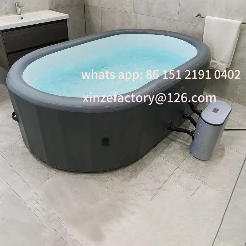 Anpassbarer aufblasbarer Whirlpool mit Wellenblasen in ovaler Form für deinen Spa-Genuss - Bild 5