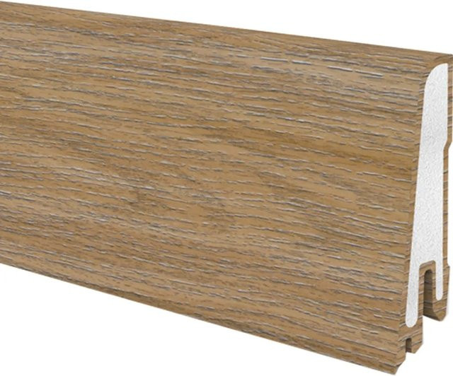 Döllken Profiles Hartschaumleiste Modern 60 in Eiche Padua, Farbe: Braun, B/H: 6,0 cm x 1,7 cm, Länge: 250 cm - Bild 1