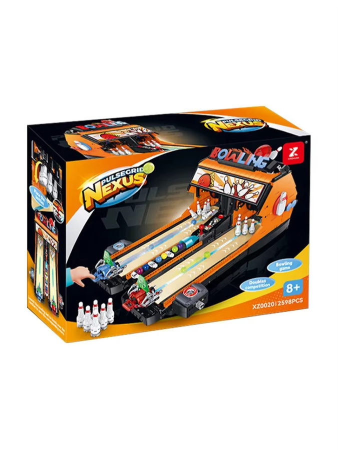 XMWL MOC Technisches Bowling-Spielautomat-Bausatz, Bausteine, ab 8 Jahren - Bild 7