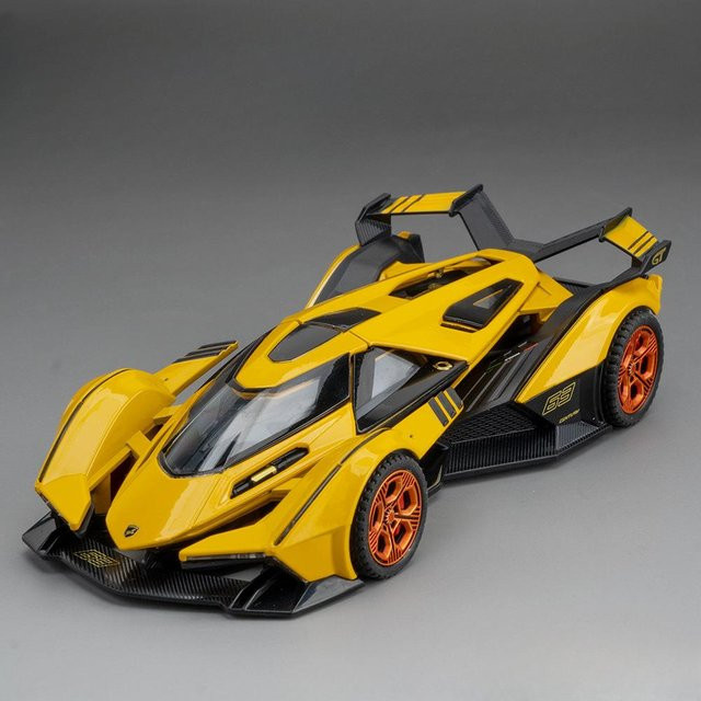 Linyi toy car Lambor V12 Gt Supercar Modell, 1:32, Metall, Musik und Licht, ab 14 Jahren - Bild 1