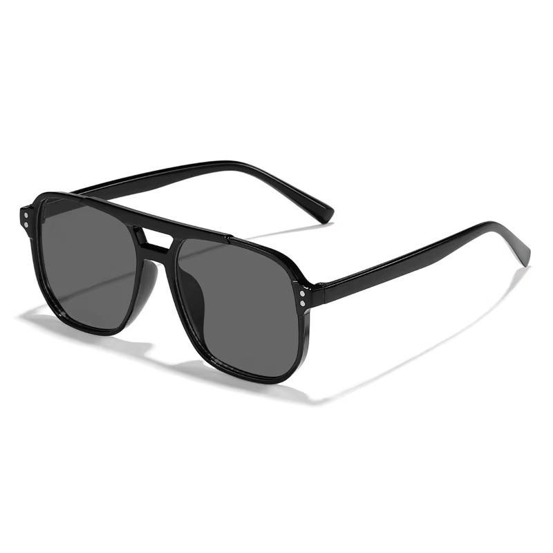 BMAD Brille, Unisex, Vollrand, Square, Kunststoff, Schwarz - Bild 3