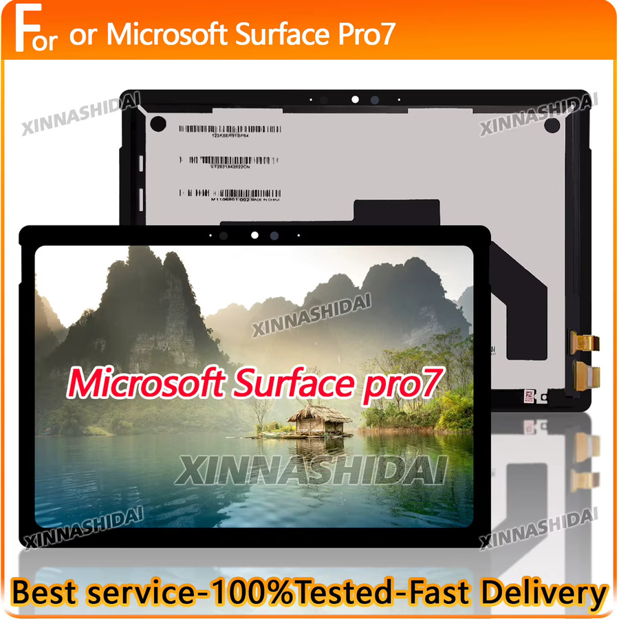 Microsoft Surface Pro 7 LCD-Display Touchscreen-Digitizer-Baugruppe in Schwarz, 12,3 Zoll - Bild 2