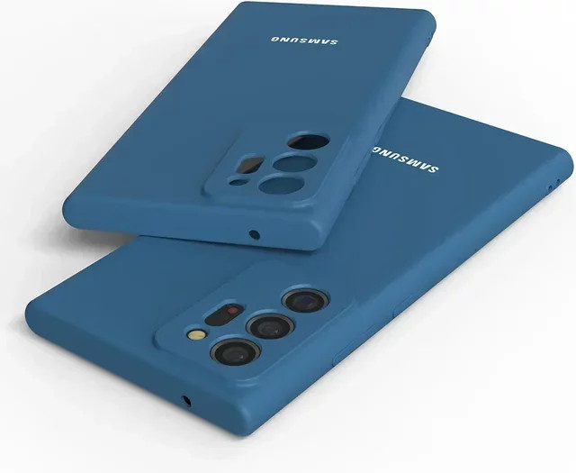 Samsung Galaxy Note 20 Ultra und Note 20 Silikon Hülle in Pink mit seidiger Touch-Oberfläche und Flüssigkeitsschutz - Bild 1