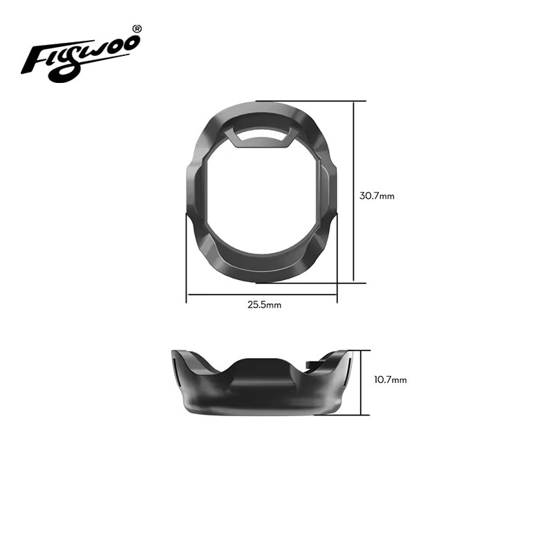 Flywoo O4 Pro Kamera TPU Schutzhülle für Action-Kameras in Schwarz - Bild 2