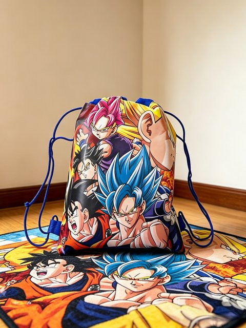Dragon Ball Rucksack mit Muster, Geschenktasche, Niedrige Einkaufstasche - Bild 1