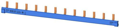 Siemens Stiftsammelschiene kompakt 5ST36870 blau 10mm2 N für 12 LS 1/N 1 TE berührungssicher - Bild 1
