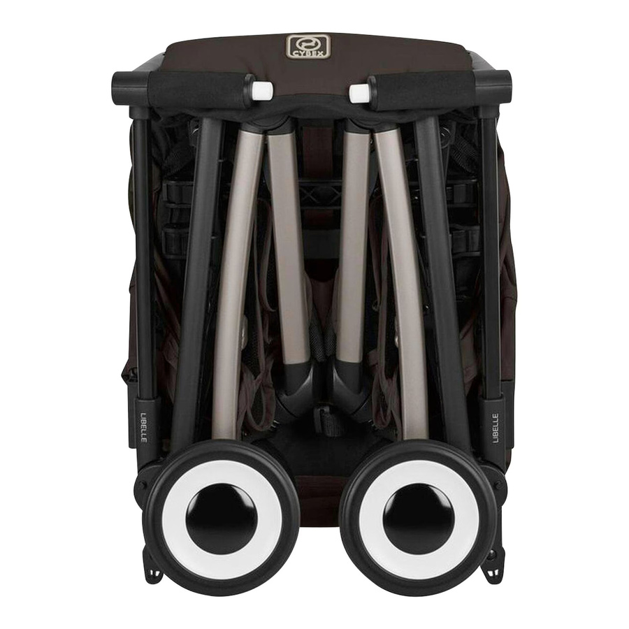Cybex Gold Buggy Libelle Travel Buggy in Chocolate Brown mit Taupe Frame, faltbar und mit Federung - Bild 3