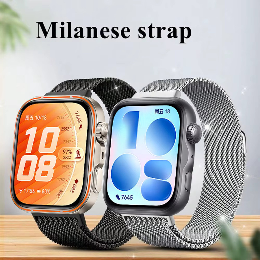 Huawei Uhrenarmband Milanaise, Edelstahl, Unisex - Bild 2