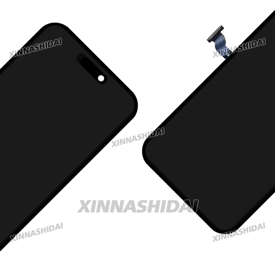 Apple iPhone 14 Pro LCD Display Ersatzteil mit Touchscreen Digitizer Montage in Schwarz - Bild 3