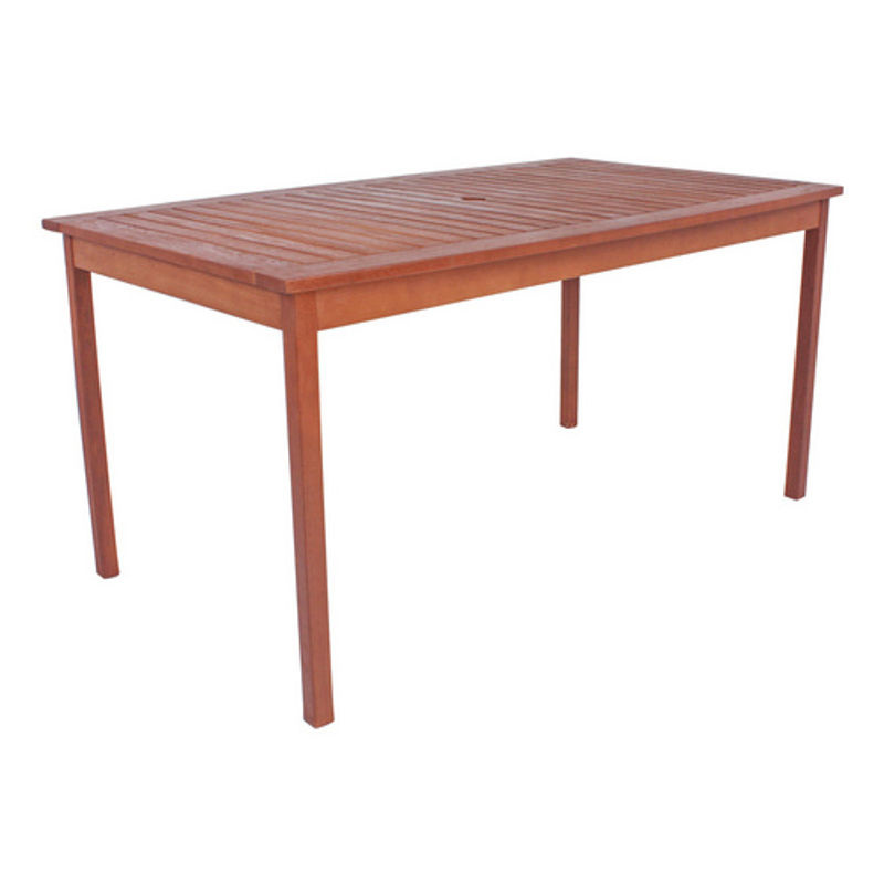 Garden Pleasure Gartentisch Madison aus geöltem Eukalyptusholz in Beige, B/L: 90 x 150 cm - Bild 2