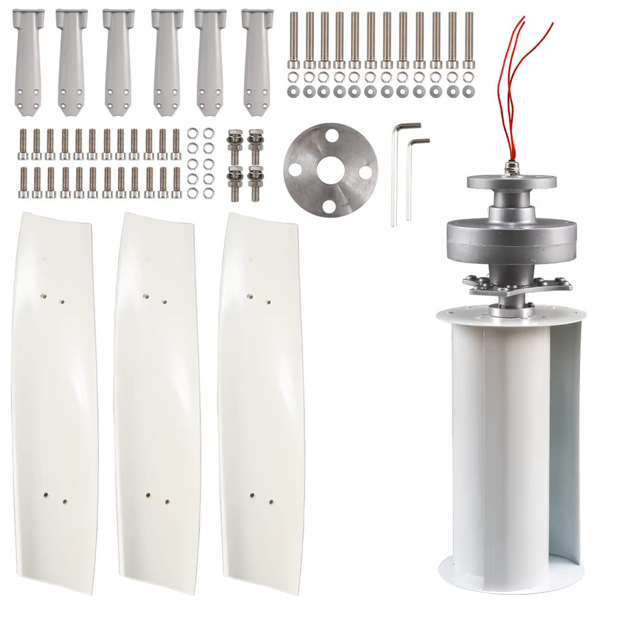 AeroVolt Vertikale Windturbine Windmühlen Windgenerator mit MPPT-Controller für Camping, RV und Heimgebrauch, 3000 W, 12 V / 24 V / 48 V - Bild 2