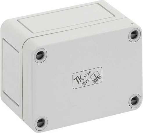 Spelsberg TK PS 97-6 Installations-Gehäuse aus Polystyrol in Lichtgrau, B/T/H: 9,4 x 6,5 x 5,7 cm - Bild 1