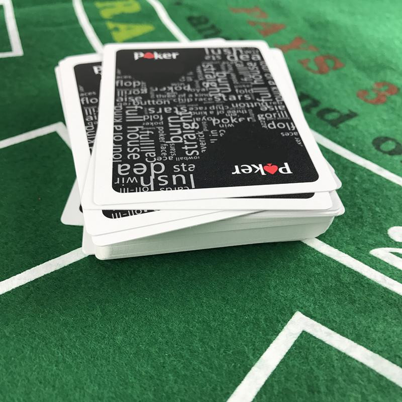 2-teiliges Set Pokerkarte Texas Hold'em Wasserdicht Matt poliert - Bild 4