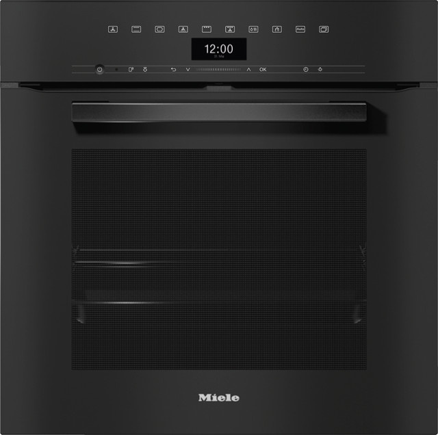 Miele Einbau-Dampfbackofen H 7460 BP in Obsidianschwarz mit WiFi, Dampfunterstützung und Pyrolyse-Selbstreinigung - Bild 1