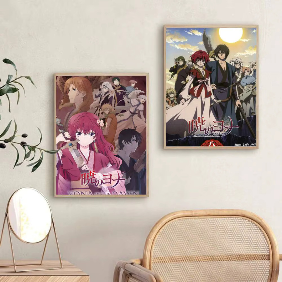 Moetch Anime Yona Of The Dawn Wandaufkleber Wasserdichtes Poster für Wohnzimmer und Schlafzimmer in Mehrfarbig - Bild 5