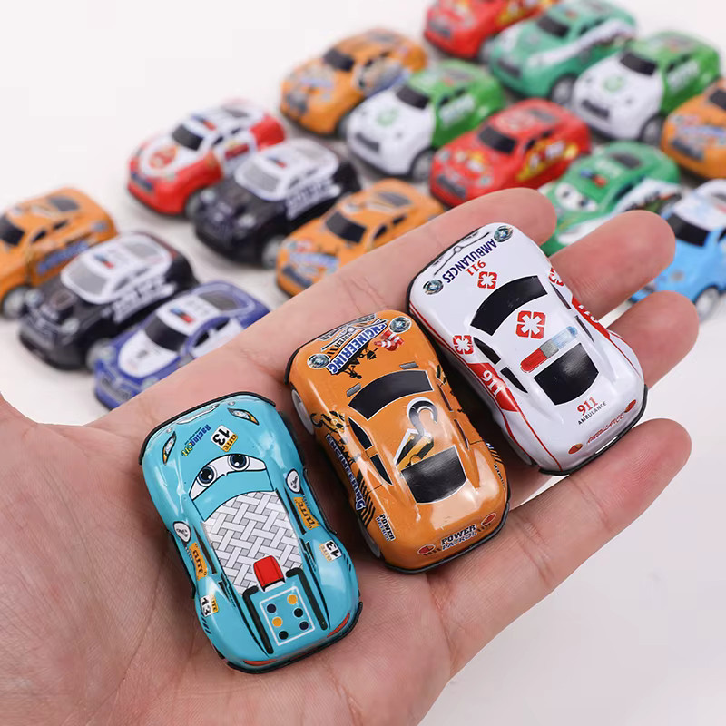 ZQNYCY Mini Racing Fahrzeuge Set aus Metall, 10 Stück, Mehrfarbig, Pullback Spielzeugautos für Kinder - Bild 4