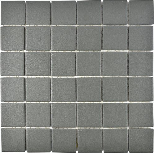 HuH Mosaikfliese Antislip Grau Keramik Wandbelag und Bodenbelag B/B: 29,8 x 29,8 cm - Bild 1