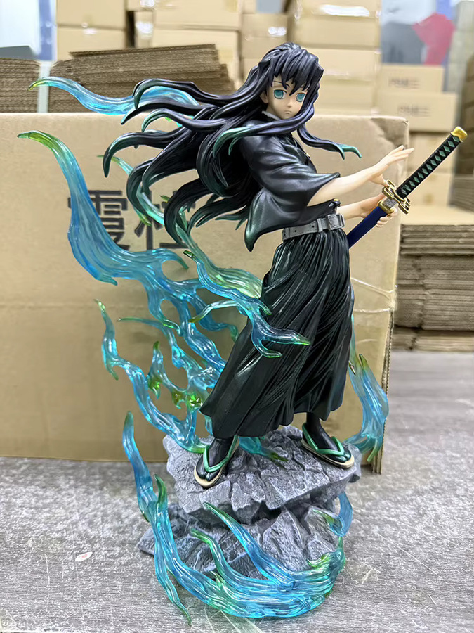 Bandai Demon Slayer Tokitou Muichirou Action Figure, 33cm, Kunststoff - Bild 2