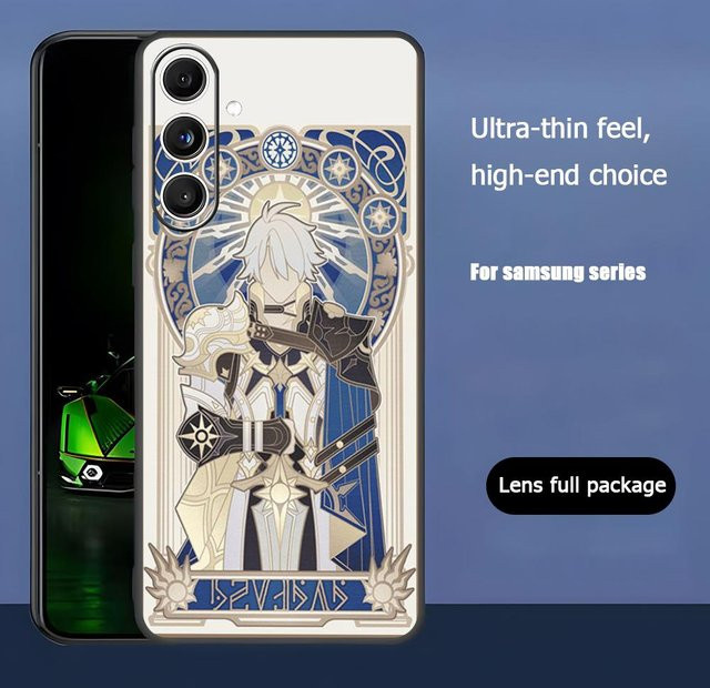 Honkai Star Rail Phainon Handyhülle für Samsung Galaxy S23 Plus in Schwarz - Bild 1