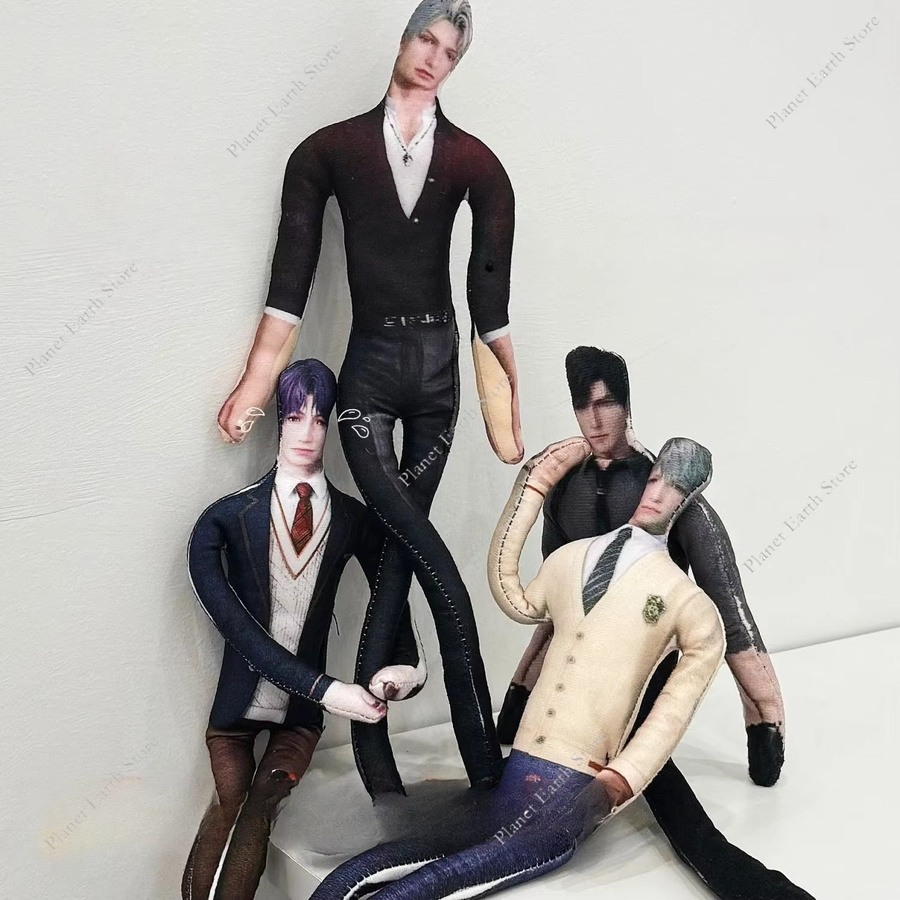 Love and Deepspace Anime Puppen mit eingebautem Draht für Sylus, Rafayel, Zayne, Xavier oder Caleb - Bild 3