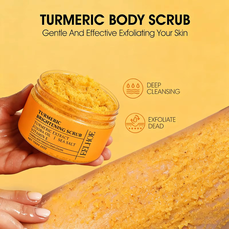 eelhoe Melanin-Kurkuma-Peeling, Gesicht und Körper, für alle Hauttypen - Bild 2