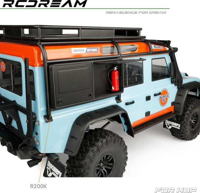 RCDream Toolbox Seitenfenster-Erweiterungsbox, 1:8, Zubehör - Bild 1