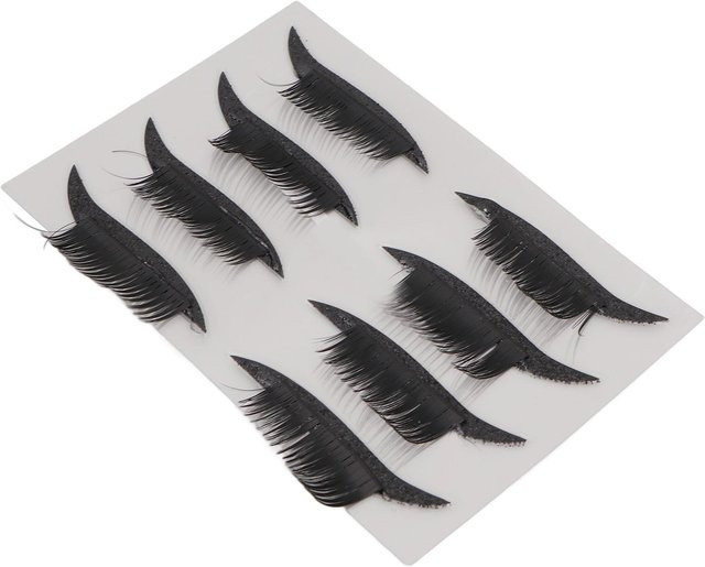 GoolRC Eyeliner- und Wimpern-Sticker-Set, Schwarz, Glänzend, Unisex - Bild 1