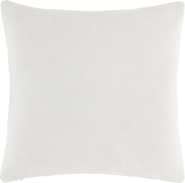 Mömax Kissenhülle Vera in Naturfarben Beige Sand Weiß, B/H: 40 x 40 cm - Bild 1