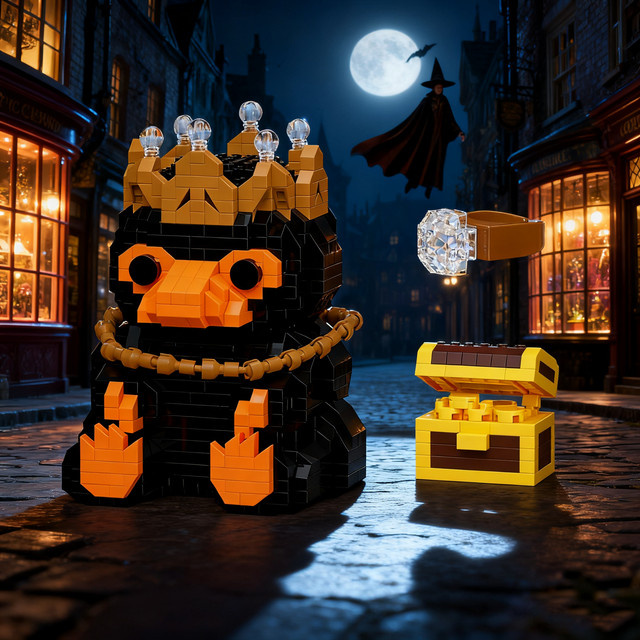 Hot Toys Harry Potter Beat Niffler Mini Bricks 3D Modell Baustein Figur in Mehrfarbig - Bild 1