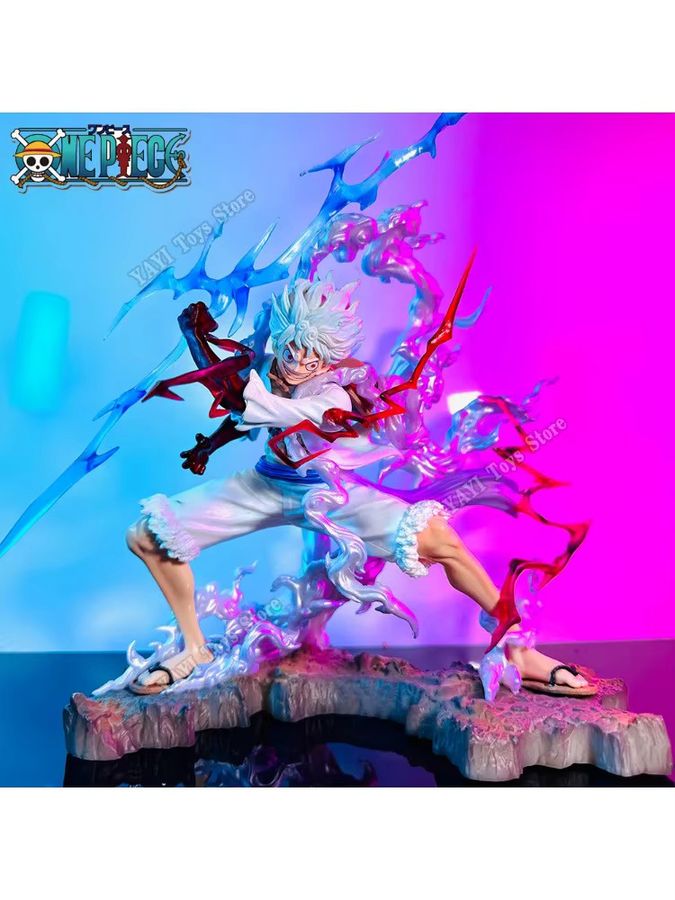 Bandai One Piece Anime Figur Monkey D. Ruffy Gear 5 Actionfigur aus PVC - Bild 3