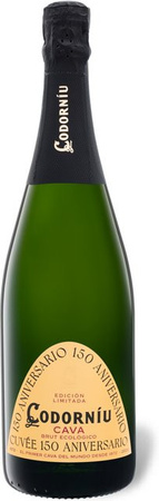 Codorniu Cava Edición Limitada Cuvée 150 Anniversario brut vegan Schaumwein 0,75 l
