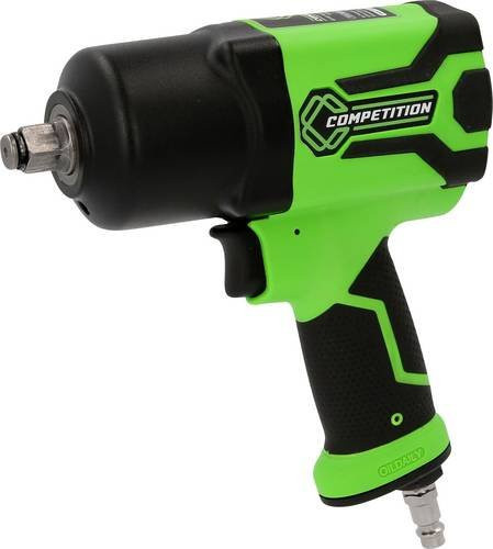 KS Tools 512.0020 Druckluft-Schlagschrauber aus Aluminium in Grün - Bild 1