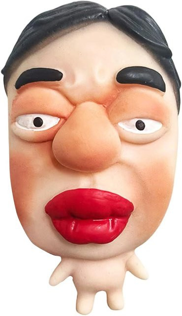 BC Pet Supplies Knet-Musikmaske Gesichtsausdrucks-Charakter Schnelles Quetschspielzeug - Bild 1