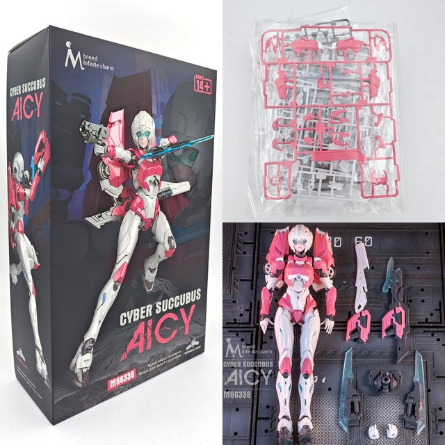 FLAME TOYS M Breed Infinite Charm M66336 AICY KO Sentinel Arcee, Actionfiguren, Assembly Model Kit - Bild 1